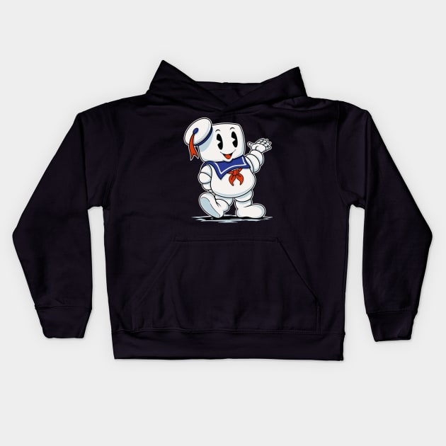 RETRO STAY-PUFT Kids Hoodie by FernandoSala